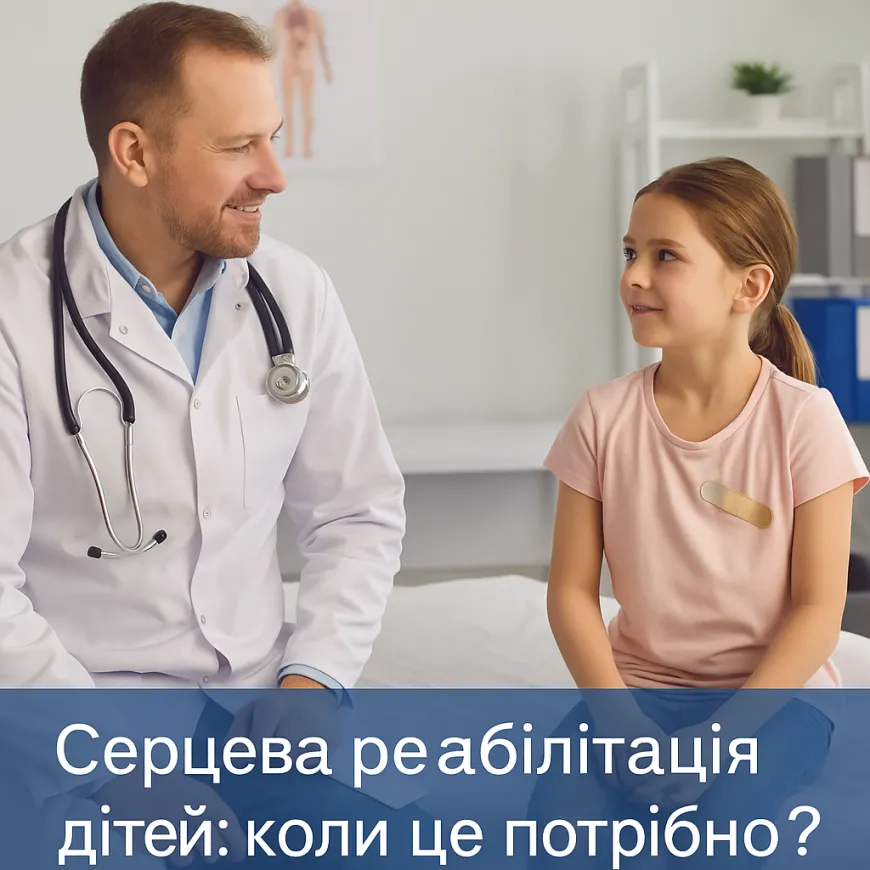 Серцева реабілітація дітей: коли це потрібно?