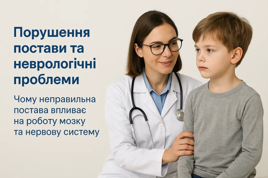 Порушення постави та неврологічні проблеми