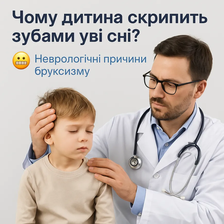 Чому дитина скрипить зубами уві сні? 