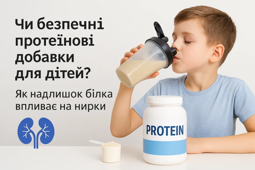 Чи безпечні протеїнові добавки для дітей?