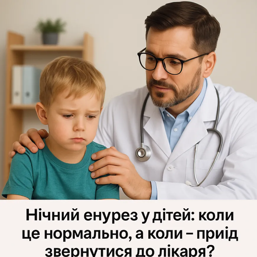 Нічний енурез у дітей