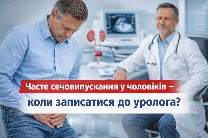 Часте сечовипускання у чоловіків