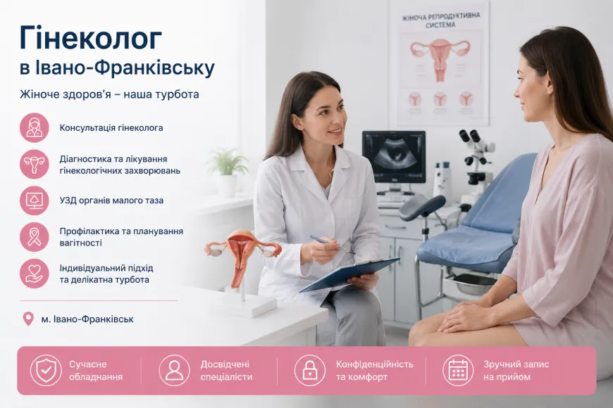 Гінеколог в Івано-Франківську