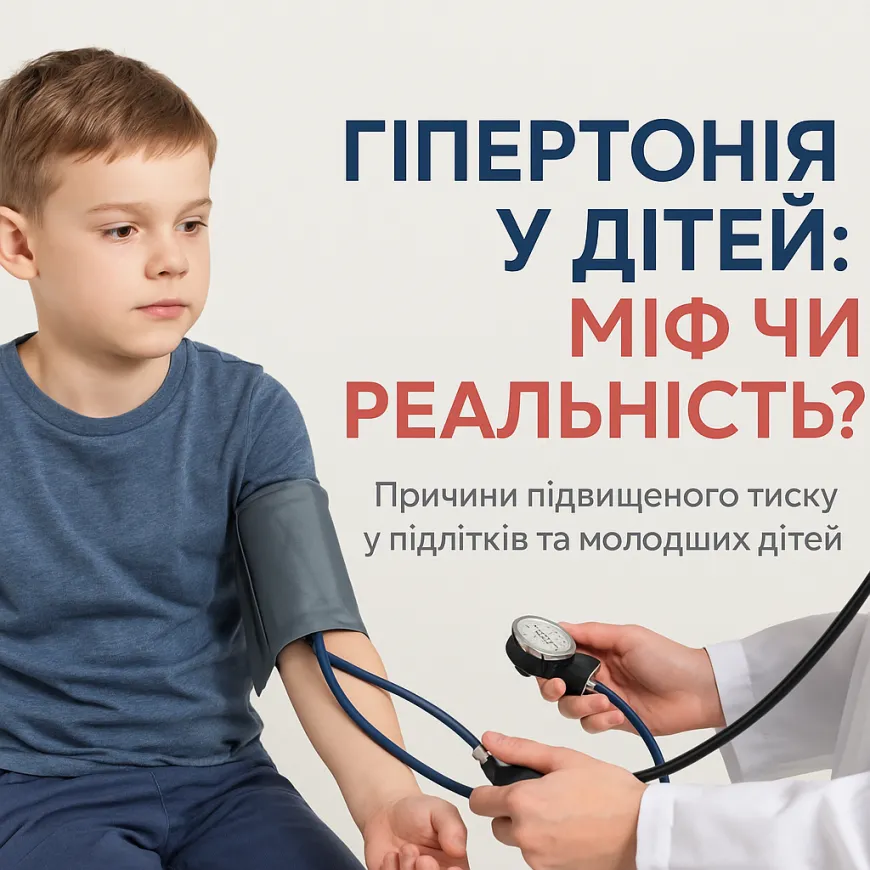 Гіпертонія у дітей: міф чи реальність?