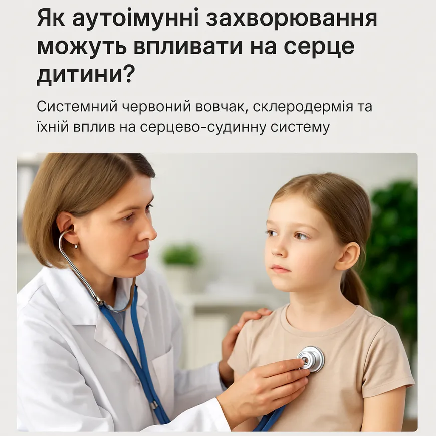 Як аутоімунні захворювання можуть впливати на серце дитини?