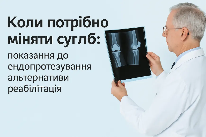  Коли потрібно міняти суглоб