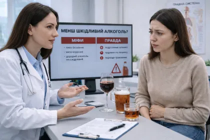 “Менш шкідливий” алкоголь — це правда чи міф?