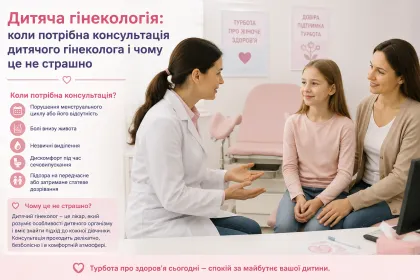 дитячий гінеколог в Івано-Франківську