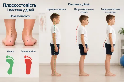 плоскостопість у дітей в Івано-Франківську